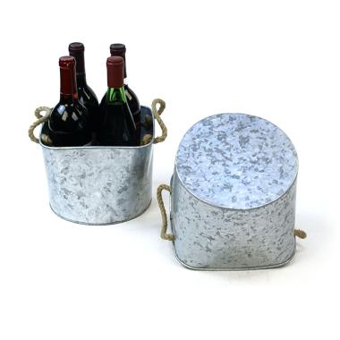 85  sq top round bottom bucket acid wash by02 1 wholesale