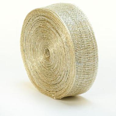 2  sinamay ribbon silver ra02 1z wholesale packaging ribbons