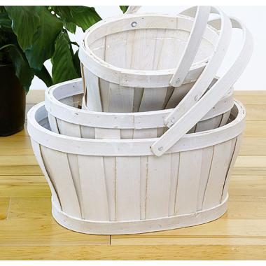 woodchip oval shop sd10 3w wholesale basket containers handled baskets medium