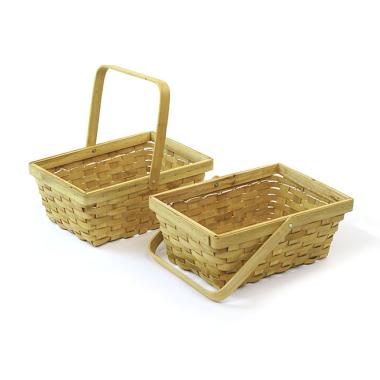 woodchip rectangle shop medium sd36 1med wholesale basket containers handled baskets