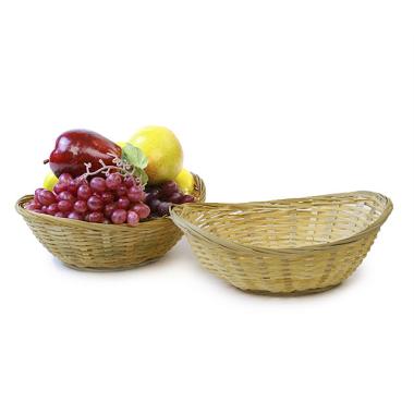 bamboo oval tray bo210 1ov handles bowls trays crates