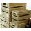 wood crate s4 burnt finish lid td35 4 handles