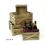wood crate s4 burnt finish td38 4 handles bowls trays