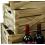 wood crate s4 burnt finish td38 4 handles bowls trays