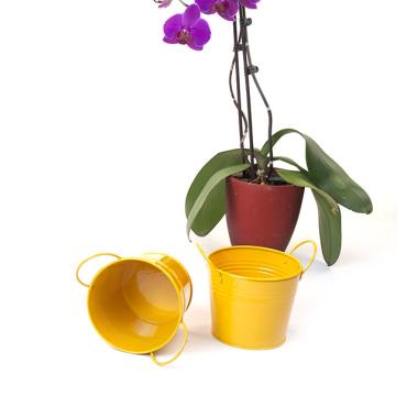 5  tin pot golden rod yellow by03 1gy wholesale metal containers