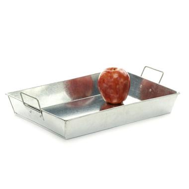 tin rectangle galvanized ty38 1 handles bowls trays crates