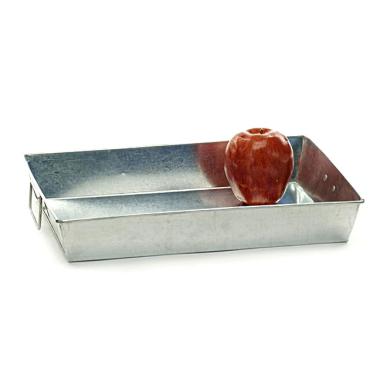 tin rectangle galvanized ty38 1 handles bowls trays crates