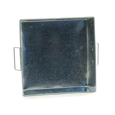 12  square galvanized tray ty42 1 wholesale metal containers rect sq ov