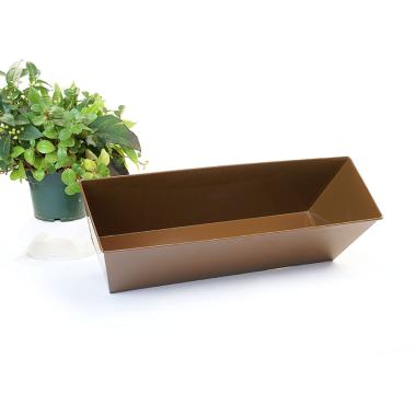 23  rectangle window box brown powder coat ty60 1br wholesale metal containers