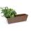 23  rectangle window box brown powder coat ty60 1br wholesale metal containers
