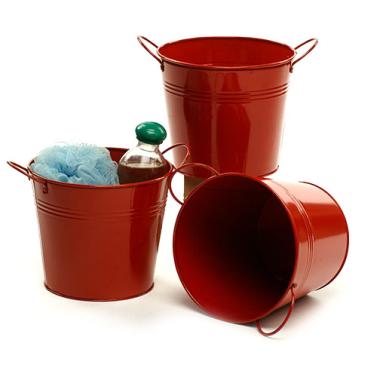 65  tin pot red by08 1r wholesale metal containers pails pots 6