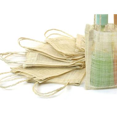 sinamay tote bag natural 5 x 6 sa75 10no wholesale packaging