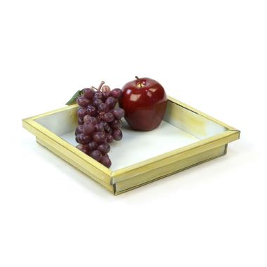 975 sq tin tray vintage green ty12 1vgn wholesale metal containers rect sq