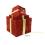 sisal display box red s3 zna422 3 wholesale sinamay packaging