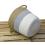 fabric storage bin cotton pf11 1 handles bowls trays