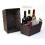 woven strap basket rectangle single large dark brown tp79 1lg