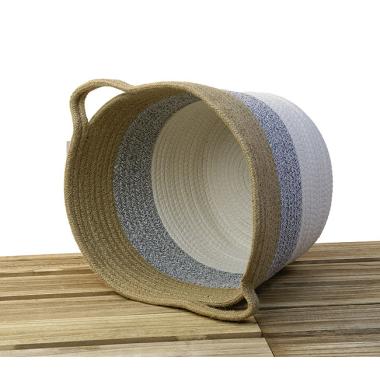 fabric storage bin cotton pf11 1 handles bowls trays