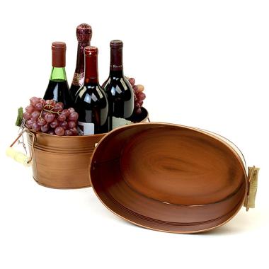 oval tub antique copper reproduction by873 1cowd wholesale metal containers tubs