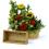 wood rectangle tray sm natural td477 1 handles bowls trays