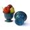 625  solid iron metal urn antique teal by72 1xtl wholesale containers