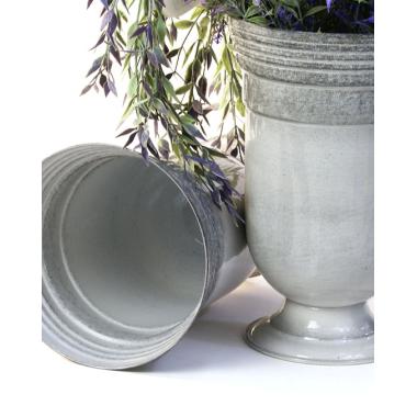 625  x 95h tall solid iron metal urn antique sand by71 1xwh