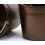 85  pail antique brown finish by09 1br wholesale metal containers pails pots