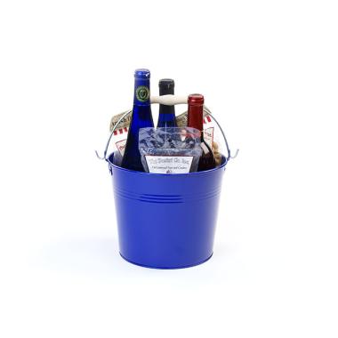 85  pail royal blue distressed zby09 1rb wholesale metal containers pails pots