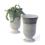 625  x 95h tall solid iron metal urn antique sand by71 1xwh
