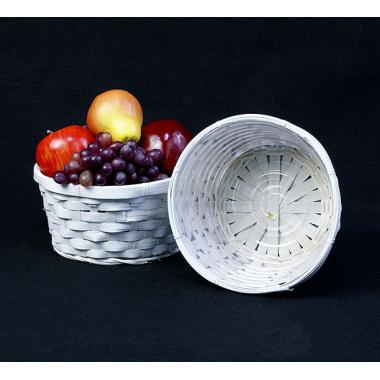 8  bamboo bowl white bo738 1w handles bowls trays