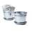 8  tin pot saucer galvanized by208 1 wholesale covers
