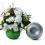 hammered solid iron bubble bowl green by203 1gr wholesale metal containers
