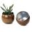 hammered solid iron bubble bowl copper by203 1cop wholesale metal containers