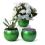 hammered solid iron bubble bowl green by203 1gr wholesale metal containers