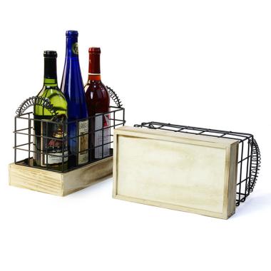 wirewood rectangular crate small ty162 1sm handles bowls trays