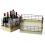 wirewood rectangular crate large ty162 1lg handles bowls trays