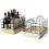 wirewood rectangular crate large ty162 1lg handles bowls trays