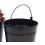 85  pail dark chocolate brown finish by28 1dkb wholesale metal containers pails