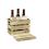 wood crate burnt finish lid small td35 1sm handles