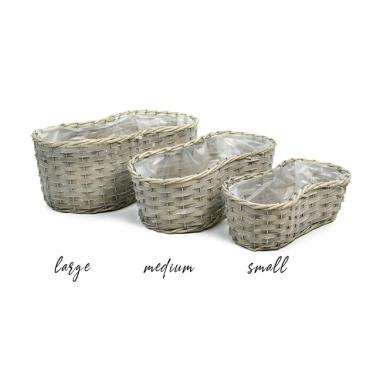 willowwoodchip peanut shape bowl medium bw536 1med handles bowls trays