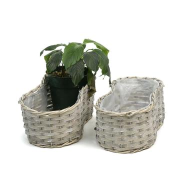 willowwoodchip peanut shape bowl medium bw536 1med handles bowls trays