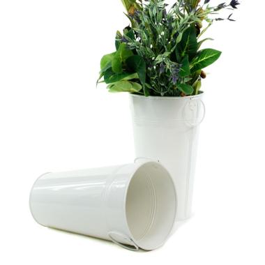 french bucket white by883 1w wholesale metal containers market buckets