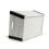 large rect wooden crate white wash black td479 1w handles