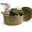 rush seagrass twine storage bin natural large bp129 1lg handles