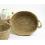 rush seagrass twine storage bin natural medium bp129 1med handles