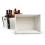 rect wooden crate white wash black medium td478 1w handles