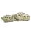 woodchip wall basket decor grey wash s2 wd340 2 wholesale baskets