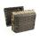 woven tray rectangle naturalbrown tp40 1nat handles bowls trays