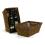 12 inch stained bamboo rectangle tray to717 1s handles bowls