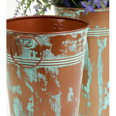 french bucket copper by883 1ver wholesale metal containers market buckets 6