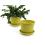 675  biodegradable pot tray yellow pe03 1y wholesale basket containers